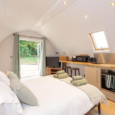 The Plough Inn Cabins Ramsden Exteriör bild